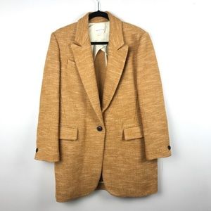 Isabel Marant Etoile Yellow Blazer Car Coat